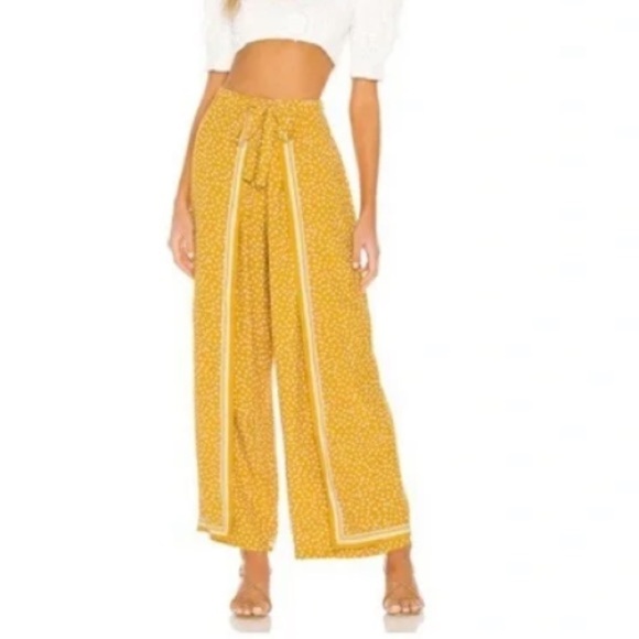 Cleobella Marigold Polka Dot Laura Pant Size Small - Picture 2 of 11